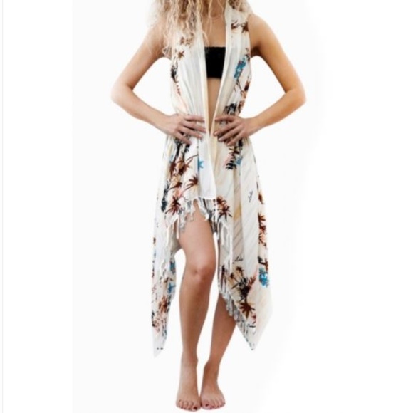 Love Is Real Couture Other - LAST ONE! Unique Aloha Tassel Beach Vest